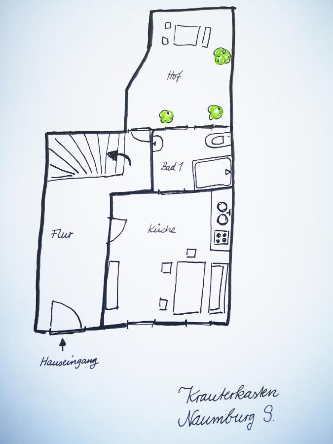 Haus Krauterkasten 나움부르크 외부 사진